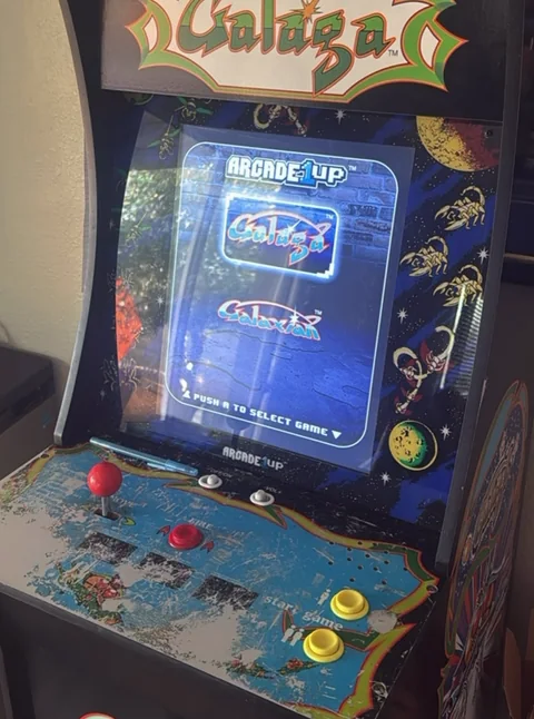 Galaga arcade machine